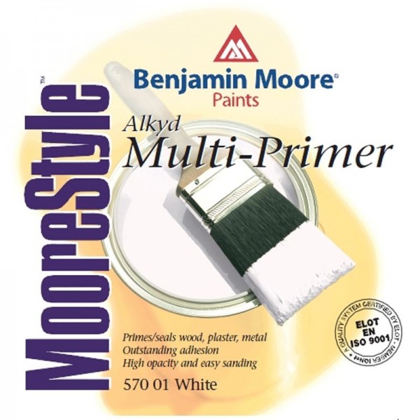 Υποστρωμα - Benjamin Moore - Αλκυδικό Υπόστρωμα Πολλαπλών Χρήσεων (Λευκό) #570