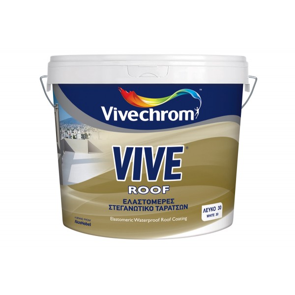 insulating paints for outdoors - Vivechrom - Vive Roof (3L - 9L) White