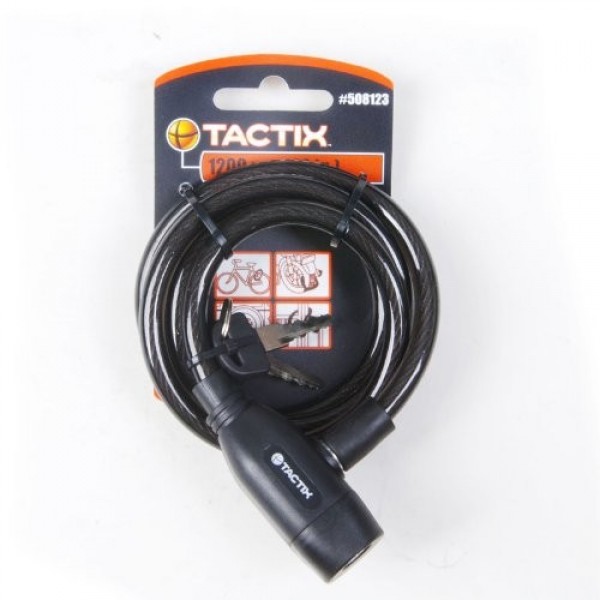Tactix - Wire Lock with 2 keys #508123