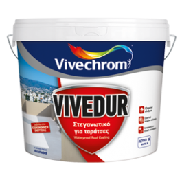 Χρωματα Εξωτερικου χωρου - Vivechrom - Vivedur (750ml - 3L - 10L) Λευκό