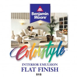Benjamin Moore - 515 Colorstyle / Flat Emulsion (white) 