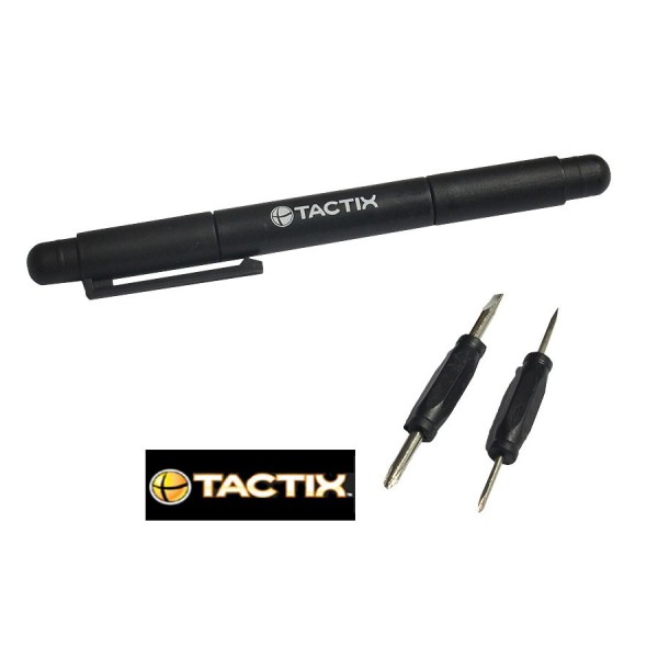 Tactix - Κατσαβίδι Ωρολογοποιών Στυλό Τσέπης 4 σε 1 CR-V #545239